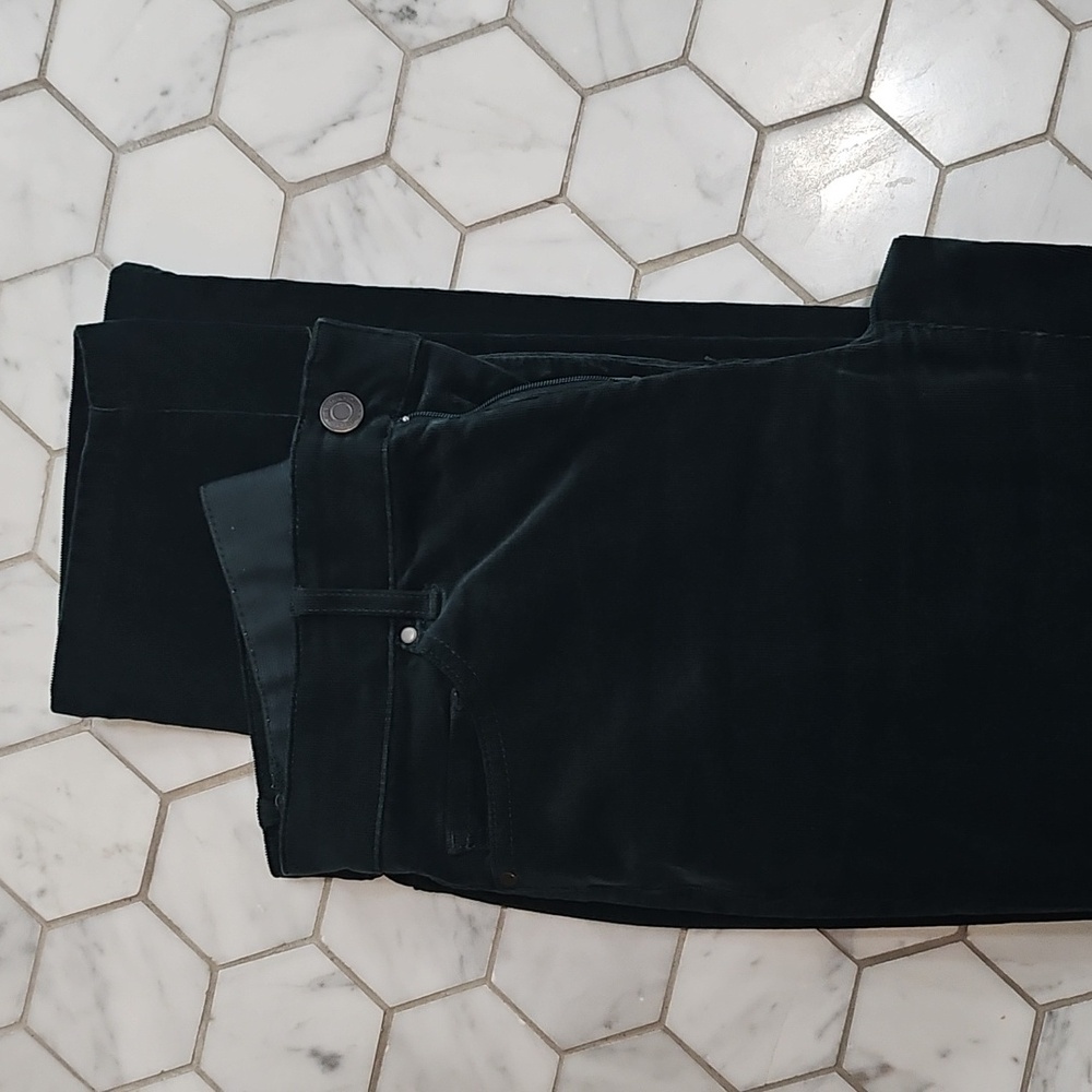 Deep Forest Green Corduroy Croft & Barrel Pants Women's Size 4S. - Picture 8 of 10